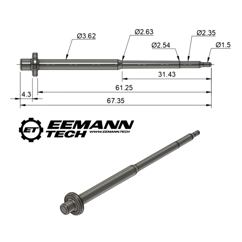 Змагальний комплект ударника EEMANN TECH для AR9 PCC