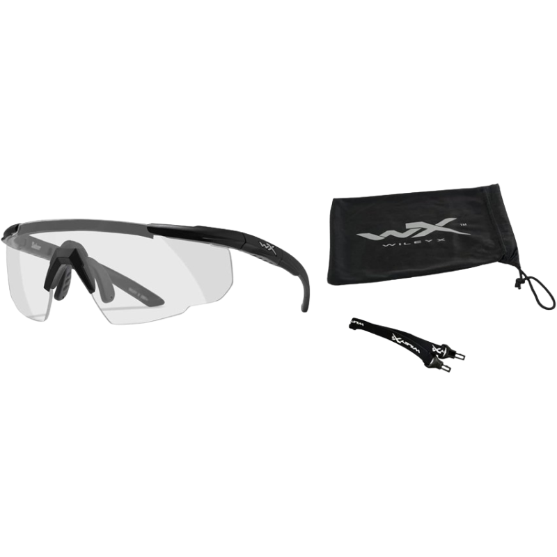 Окуляри Wiley X 303 SABER ADV Clear Matte Black Frame w/Bag