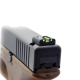 Комплект тактичних прицільних засобів Eemann Tech для GLOCK с фібер волокном (Диаметр: 1 mm)